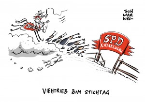 Stichtag 6. Februar:  SPD legt letzten Anmeldetag für Mitsprache fest