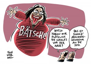 Wechsel an SPD-Spitze: Nahles soll Schulz am Dienstag ablösen