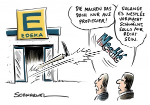 Bestellstopp: Edeka verbannt Nestlé-Produkte