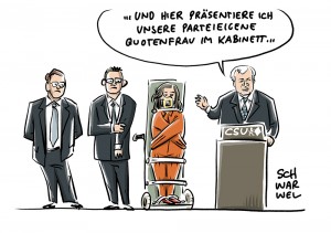 CSU-Minister von Bayern nach Berlin: CSU-Kabinettsliste zeigt, Frauen in Partei kaum gefördert