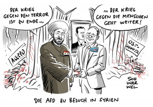 Syrien-Reise: AfD-Politiker treffen Assads Großmufti