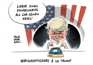 Handelskriege sind einfach zu gewinnen: Trump verteidigt seine Strafzölle auf Twitter