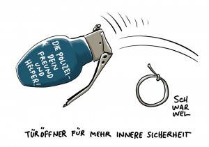 Bayerns Polizeiaufgabengesetz: Handgranaten für die innere Sicherheit 