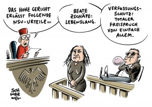 Das Unterstützungsnetzwerk des NSU ist weiter vorhanden: Nach NSU-Urteil Kritik an Fehlern des Verfassungsschutzes und Aufklärung gefordert