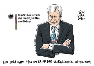 Innenminister Seehofers Ansehen im Keller: Rückhalt nur bei AfD-Anhängern, die zu 68% seinen Verbleib im Amt begrüßen würden