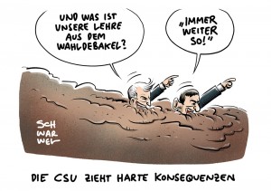 Nach Wahldebakel in Bayern: Söder hat CSU-Vorstand hinter sich