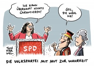 Nahles zur GroKo vor Hessenwahl: "Ich kann überhaupt nichts garantieren“