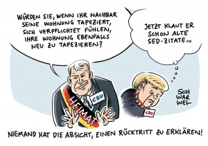 Nach Merkel-Entscheidung: Rücktrittsforderungen an Horst Seehofer