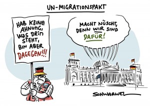 Nach hitziger Debatte und trotz berechtigter Kritik: Bundestag bekennt sich zu Migrationspakt