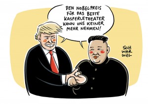 USA und Nordkorea: Trump und Kim wecken hohe Erwartungen an Gipfeltreffen