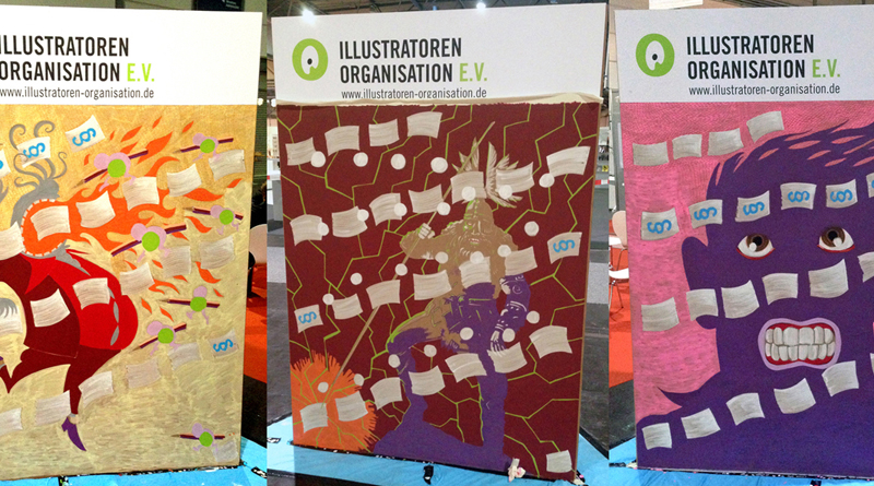 FOTOS Malaktion auf der Leipziger Buchmesse 14. – 17.03.2013