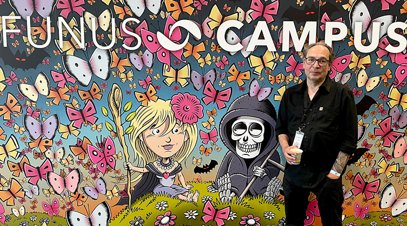 FOTOS Live-Zeichnen auf dem FUNUS Campus Mai 2025