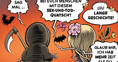 COMIC „Herr Tod und Frau Leben”