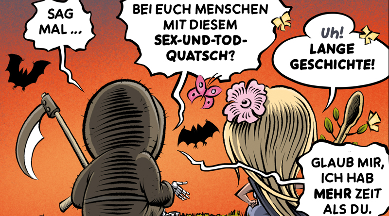COMIC „Herr Tod und Frau Leben”