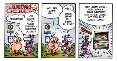 COMICS mit Schweinevogel