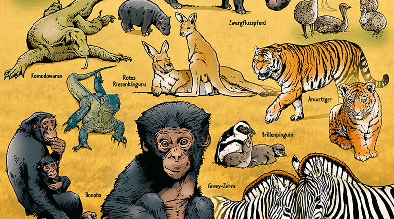 ILLUSTRATIONEN + AKTIONEN: ZOO Leipzig